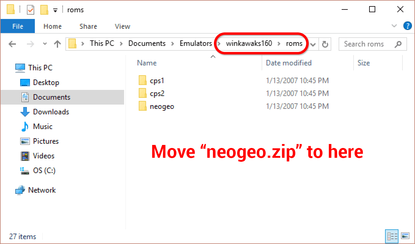 Download Neo Geo Bios Rom (neogeo.zip)